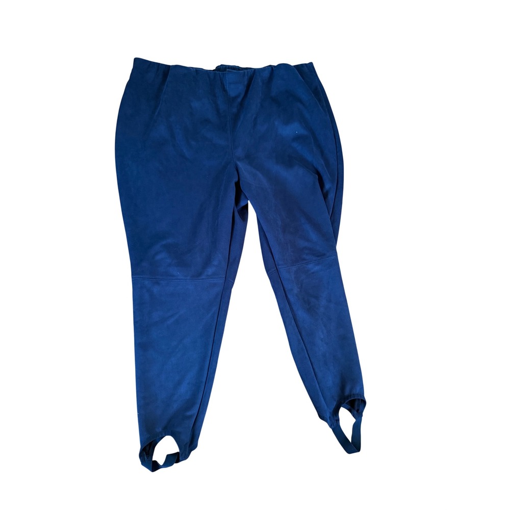 Barkwood x Eloquii stirrup pants in black
